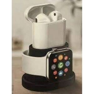 New in Box Vibe Essentials Stand for Apple Watch & AirPods - Blue